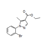 Ethyl 1-(2-Bromophenyl)-5-methyl-1H-pyrazole-4-carboxylate