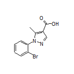 1-(2-Bromophenyl)-5-methyl-1H-pyrazole-4-carboxylic Acid