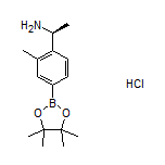 (S)-4-(1-Aminoethyl)-3-methylphenylboronic Acid Pinacol Ester Hydrochloride