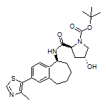 (2S,4R)-1-Boc-4-hydroxy-N-[(S)-2-(4-methylthiazol-5-yl)-6,7,8,9-tetrahydro-5H-benzo[7]annulen-5-yl]pyrrolidine-2-carboxamide