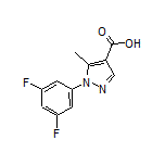 1-(3,5-Difluorophenyl)-5-methyl-1H-pyrazole-4-carboxylic Acid