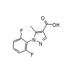 1-(2,6-Difluorophenyl)-5-methyl-1H-pyrazole-4-carboxylic Acid