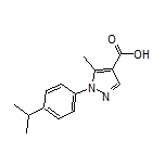 1-(4-Isopropylphenyl)-5-methyl-1H-pyrazole-4-carboxylic Acid