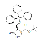 (S)-3-Boc-5-oxo-4-[(tritylthio)methyl]oxazolidine