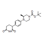 3-[4-[(S)-4-Boc-2-methyl-1-piperazinyl]phenyl]piperidine-2,6-dione