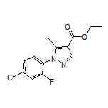 Ethyl 1-(4-Chloro-2-fluorophenyl)-5-methyl-1H-pyrazole-4-carboxylate