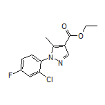 Ethyl 1-(2-Chloro-4-fluorophenyl)-5-methyl-1H-pyrazole-4-carboxylate