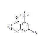 2-[5-Amino-2-nitro-3-(trifluoromethyl)phenyl]acetonitrile