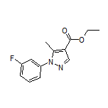 Ethyl 1-(3-Fluorophenyl)-5-methyl-1H-pyrazole-4-carboxylate