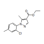 Ethyl 1-(2-Chloro-4-methylphenyl)-5-methyl-1H-pyrazole-4-carboxylate