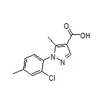 1-(2-Chloro-4-methylphenyl)-5-methyl-1H-pyrazole-4-carboxylic Acid