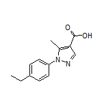 1-(4-Ethylphenyl)-5-methyl-1H-pyrazole-4-carboxylic Acid