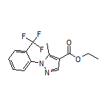 Ethyl 5-Methyl-1-[2-(trifluoromethyl)phenyl]-1H-pyrazole-4-carboxylate