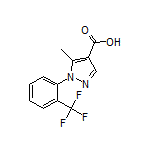 5-Methyl-1-[2-(trifluoromethyl)phenyl]-1H-pyrazole-4-carboxylic Acid