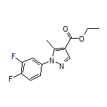 Ethyl 1-(3,4-Difluorophenyl)-5-methyl-1H-pyrazole-4-carboxylate