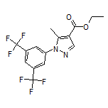 Ethyl 1-[3,5-Bis(trifluoromethyl)phenyl]-5-methyl-1H-pyrazole-4-carboxylate