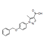 1-[4-(Benzyloxy)phenyl]-5-methyl-1H-pyrazole-4-carboxylic Acid