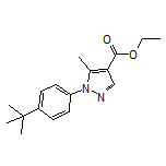 Ethyl 1-[4-(tert-Butyl)phenyl]-5-methyl-1H-pyrazole-4-carboxylate