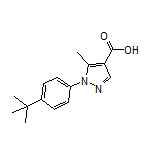 1-[4-(tert-Butyl)phenyl]-5-methyl-1H-pyrazole-4-carboxylic Acid