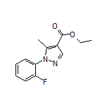 Ethyl 1-(2-Fluorophenyl)-5-methyl-1H-pyrazole-4-carboxylate