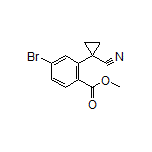 Methyl 4-Bromo-2-(1-cyanocyclopropyl)benzoate