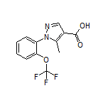 5-Methyl-1-[2-(trifluoromethoxy)phenyl]-1H-pyrazole-4-carboxylic Acid