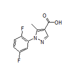 1-(2,5-Difluorophenyl)-5-methyl-1H-pyrazole-4-carboxylic Acid