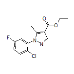 Ethyl 1-(2-Chloro-5-fluorophenyl)-5-methyl-1H-pyrazole-4-carboxylate