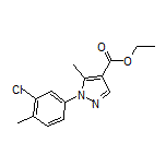 Ethyl 1-(3-Chloro-4-methylphenyl)-5-methyl-1H-pyrazole-4-carboxylate