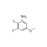 3-Fluoro-2-iodo-5-methoxyaniline