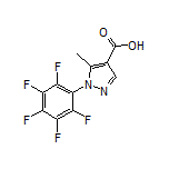 5-Methyl-1-(perfluorophenyl)-1H-pyrazole-4-carboxylic Acid