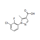 1-(3-Chloro-2-fluorophenyl)-5-methyl-1H-pyrazole-4-carboxylic Acid