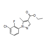 Ethyl 1-(3-Chloro-2-fluorophenyl)-5-methyl-1H-pyrazole-4-carboxylate