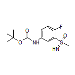 N-Boc-4-fluoro-3-(S-methylsulfonimidoyl)aniline