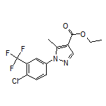 Ethyl 1-[4-Chloro-3-(trifluoromethyl)phenyl]-5-methyl-1H-pyrazole-4-carboxylate