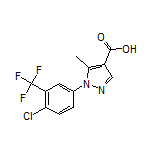 1-[4-Chloro-3-(trifluoromethyl)phenyl]-5-methyl-1H-pyrazole-4-carboxylic Acid