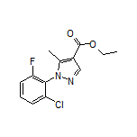 Ethyl 1-(2-Chloro-6-fluorophenyl)-5-methyl-1H-pyrazole-4-carboxylate