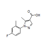 1-(4-Fluoro-2-methylphenyl)-5-methyl-1H-pyrazole-4-carboxylic Acid