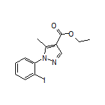 Ethyl 1-(2-Iodophenyl)-5-methyl-1H-pyrazole-4-carboxylate