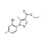 Ethyl 1-(2-Bromo-4-methylphenyl)-5-methyl-1H-pyrazole-4-carboxylate