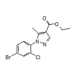 Ethyl 1-(4-Bromo-2-chlorophenyl)-5-methyl-1H-pyrazole-4-carboxylate