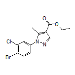 Ethyl 1-(4-Bromo-3-chlorophenyl)-5-methyl-1H-pyrazole-4-carboxylate