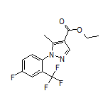 Ethyl 1-[4-Fluoro-2-(trifluoromethyl)phenyl]-5-methyl-1H-pyrazole-4-carboxylate