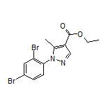 Ethyl 1-(2,4-Dibromophenyl)-5-methyl-1H-pyrazole-4-carboxylate