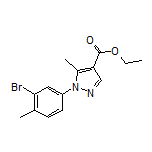 Ethyl 1-(3-Bromo-4-methylphenyl)-5-methyl-1H-pyrazole-4-carboxylate