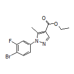 Ethyl 1-(4-Bromo-3-fluorophenyl)-5-methyl-1H-pyrazole-4-carboxylate