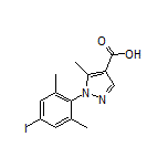 1-(4-Iodo-2,6-dimethylphenyl)-5-methyl-1H-pyrazole-4-carboxylic Acid