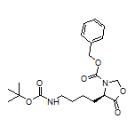 (R)-3-Cbz-4-[4-(Boc-amino)butyl]-5-oxooxazolidine