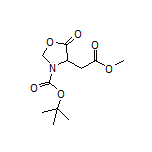 3-Boc-4-(2-methoxy-2-oxoethyl)-5-oxooxazolidine