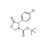 3-Boc-4-(4-chlorophenyl)-5-oxooxazolidine